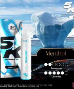 jues 5000 puff menthol