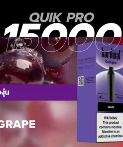 Pod Ks Quik Pro 15000 Puff Grape (องุ่น)