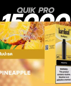 Pod Ks Quik Pro 15000 Puff Pineapple (สับปะรด)