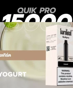 Pod Ks Quik Pro 15000 Puff Yogurt (โยเกิร์ต)